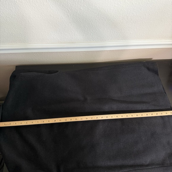 BROOKS BROTHERS Cashmere‎ Blend Coat Medium Wool Black Full Zip Buttons 4 Pocket - Picture 7 of 13